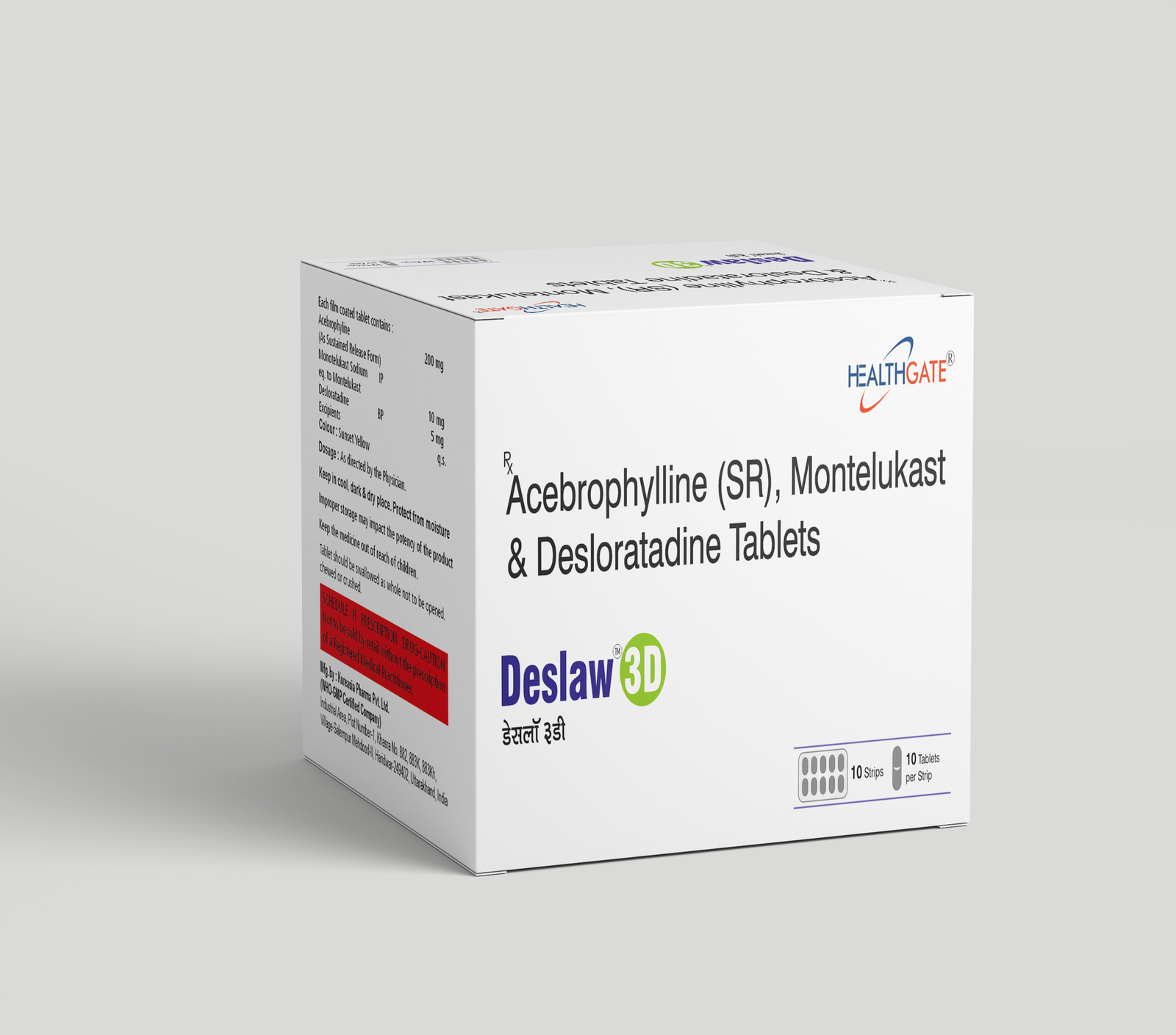 DESLAW-3D TABLETS