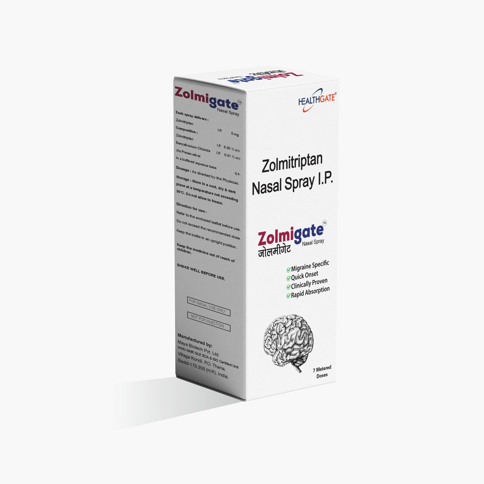 ZOLMIGATE NASAL SPRAY